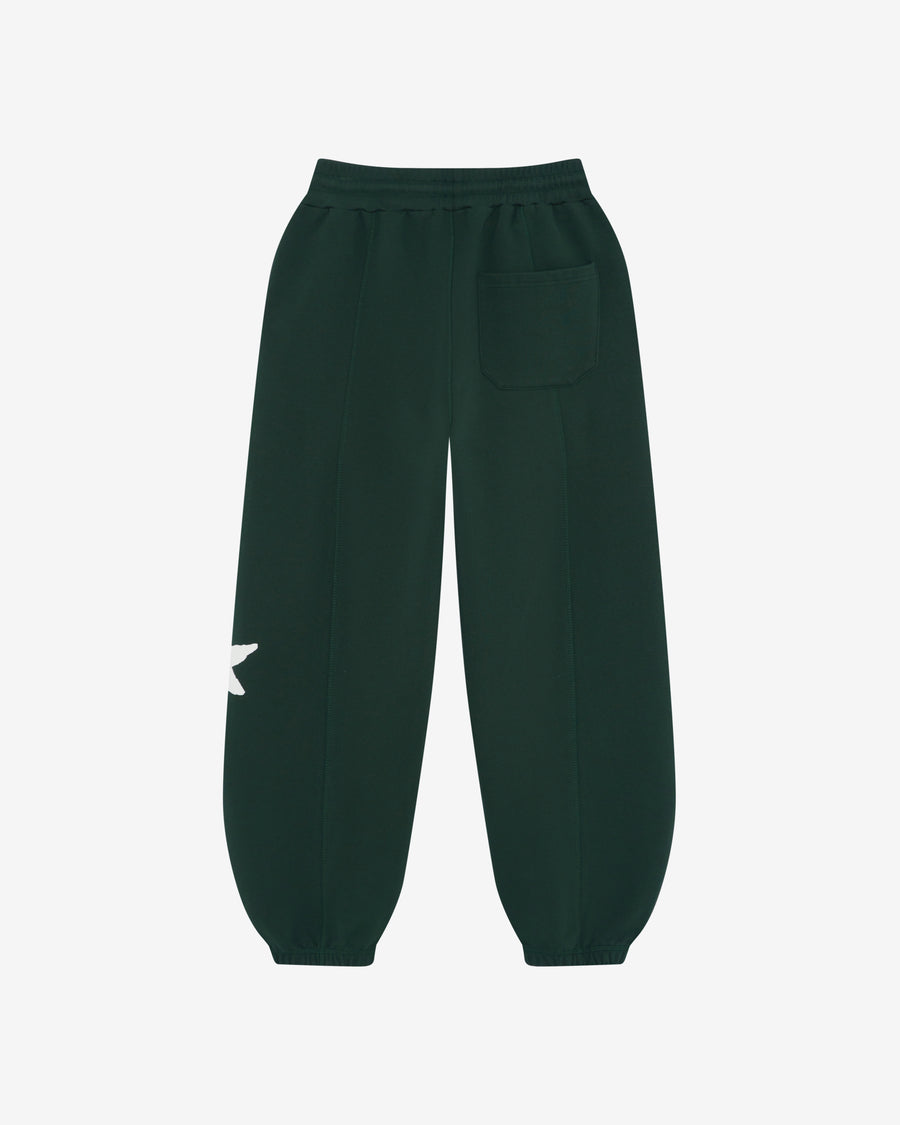 Cole Buxton 4 Star Men Sweatpants Forest Green | USA KK3-49674R7