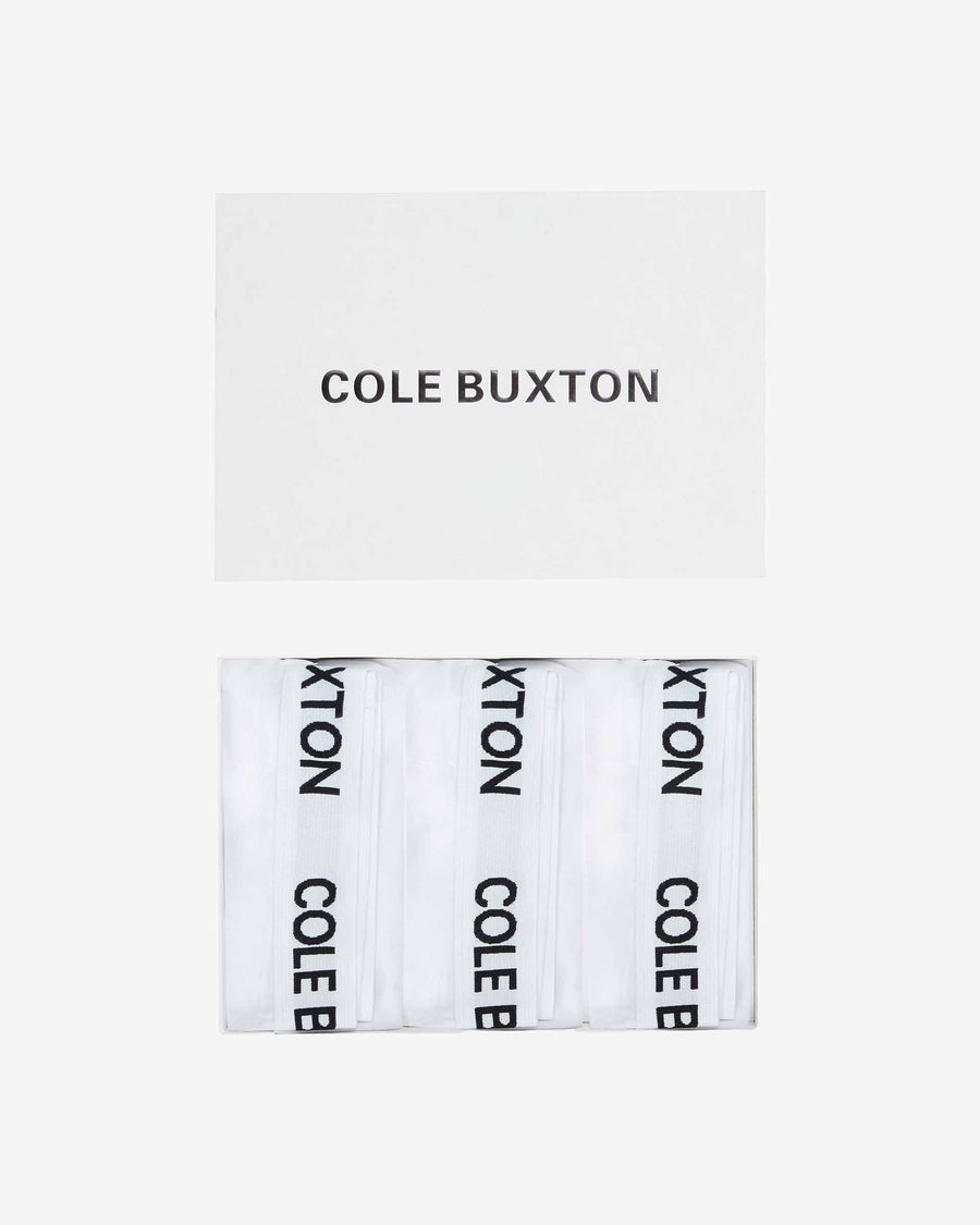 Cole Buxton Boxer Men Shorts White | USA KX1-85988R5