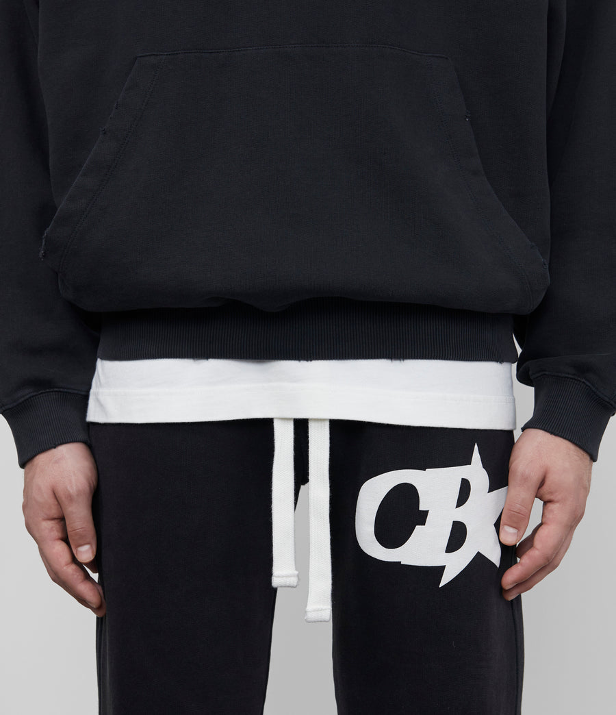 Cole Buxton CB Star Men Sweatpants Vintage Black | USA LF3-04030L7