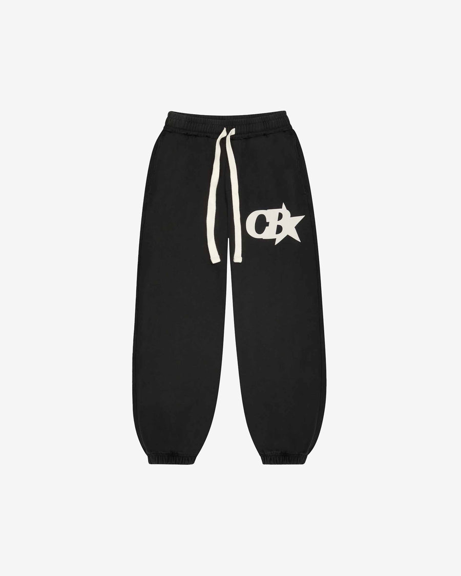 Cole Buxton CB Star Men Sweatpants Vintage Black | USA LF3-04030L7