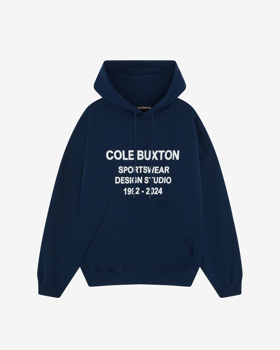 Cole Buxton Design Studio Men Hoodie Navy | USA TP4-40044T7