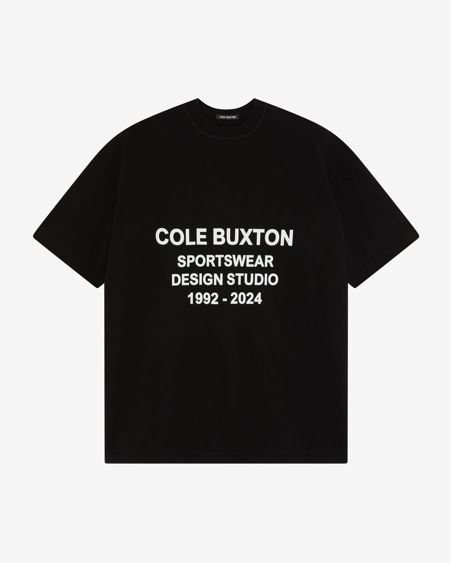 Cole Buxton Design Studio Men T-Shirt Black | USA BW8-27562D6