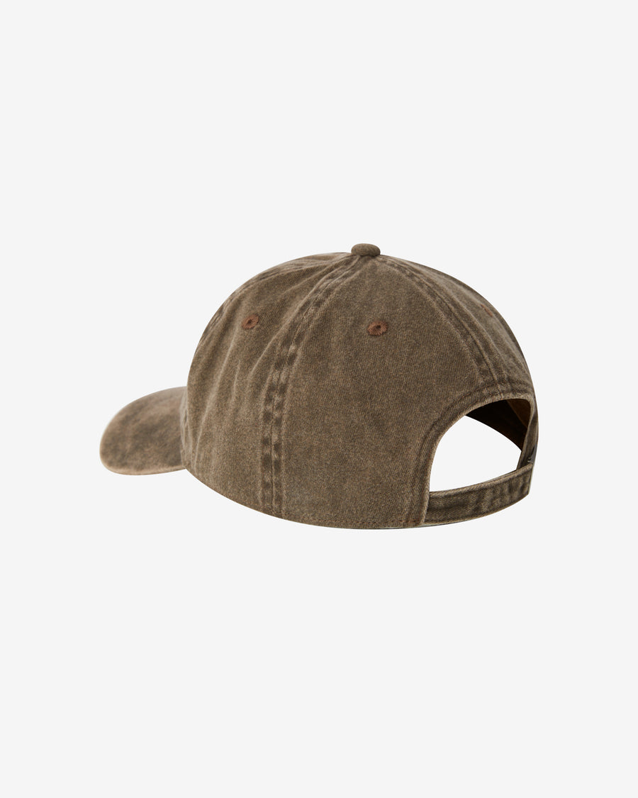 Cole Buxton Garment Dyed Dad Men Caps Washed Brown | USA GW8-12341M2