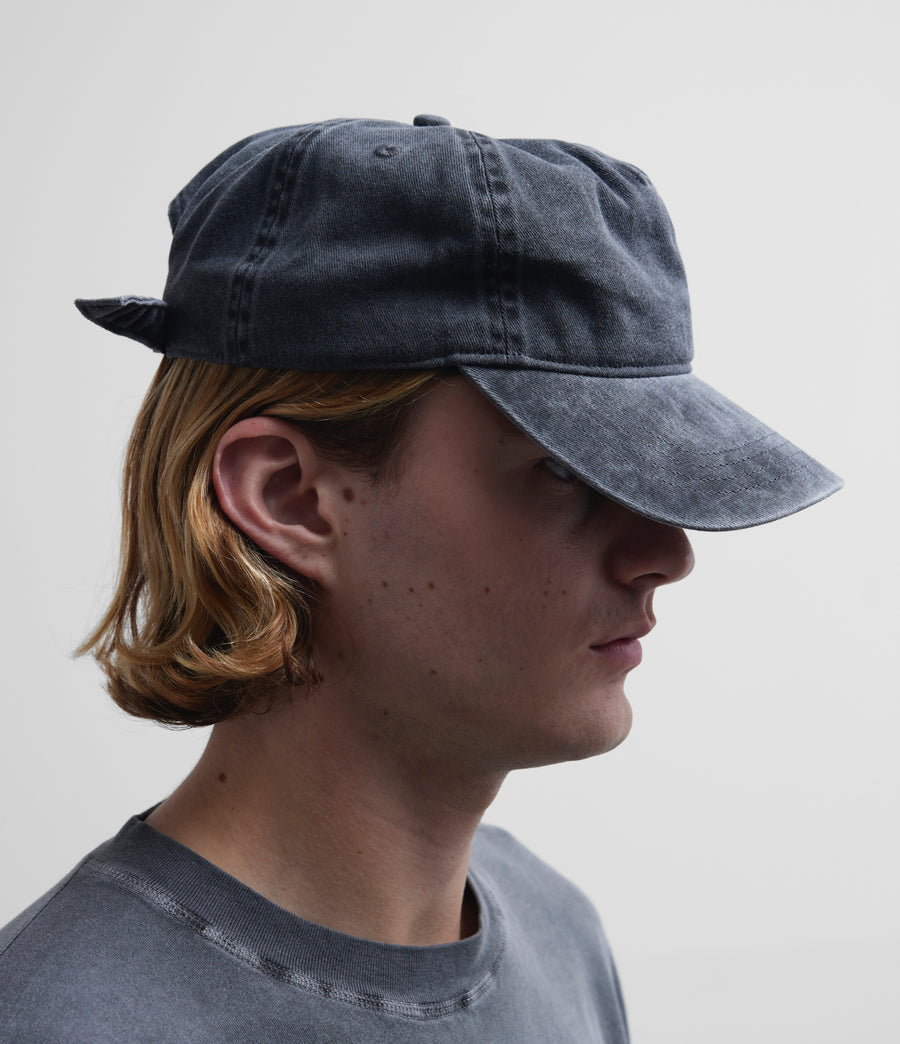 Cole Buxton Garment Dyed Dad Men Caps Washed Black | USA WM0-55215A4