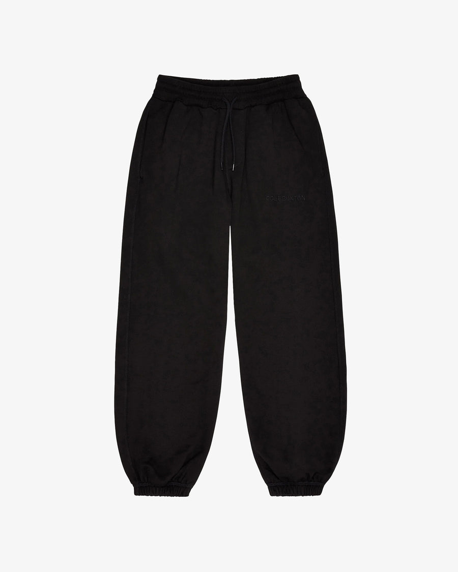 Cole Buxton Heavyweight Warm Up Men Sweatpants Black | USA TA9-56495F4