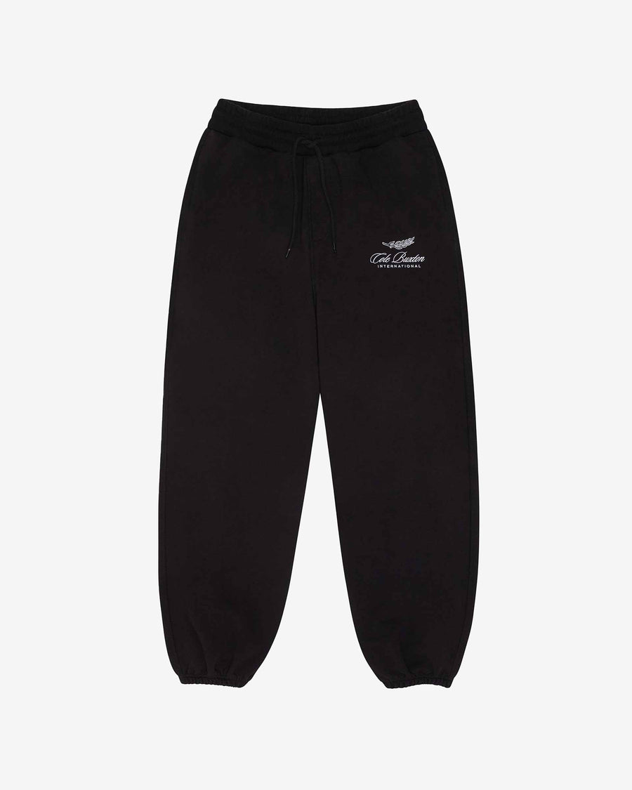 Cole Buxton International Men Sweatpants Black | USA TP6-03760S9