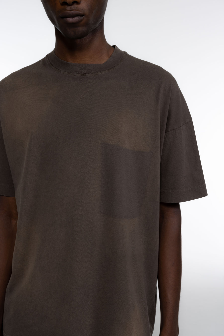 Cole Buxton Pocket Fade Men T-Shirt Washed Brown | USA WK5-78567H0