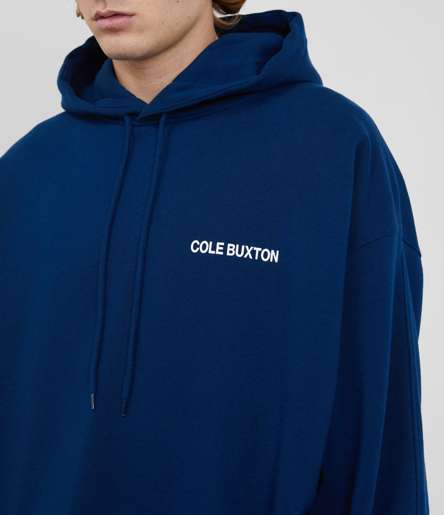 Cole Buxton Sportswear Men Hoodie Navy | USA MG9-43744C7