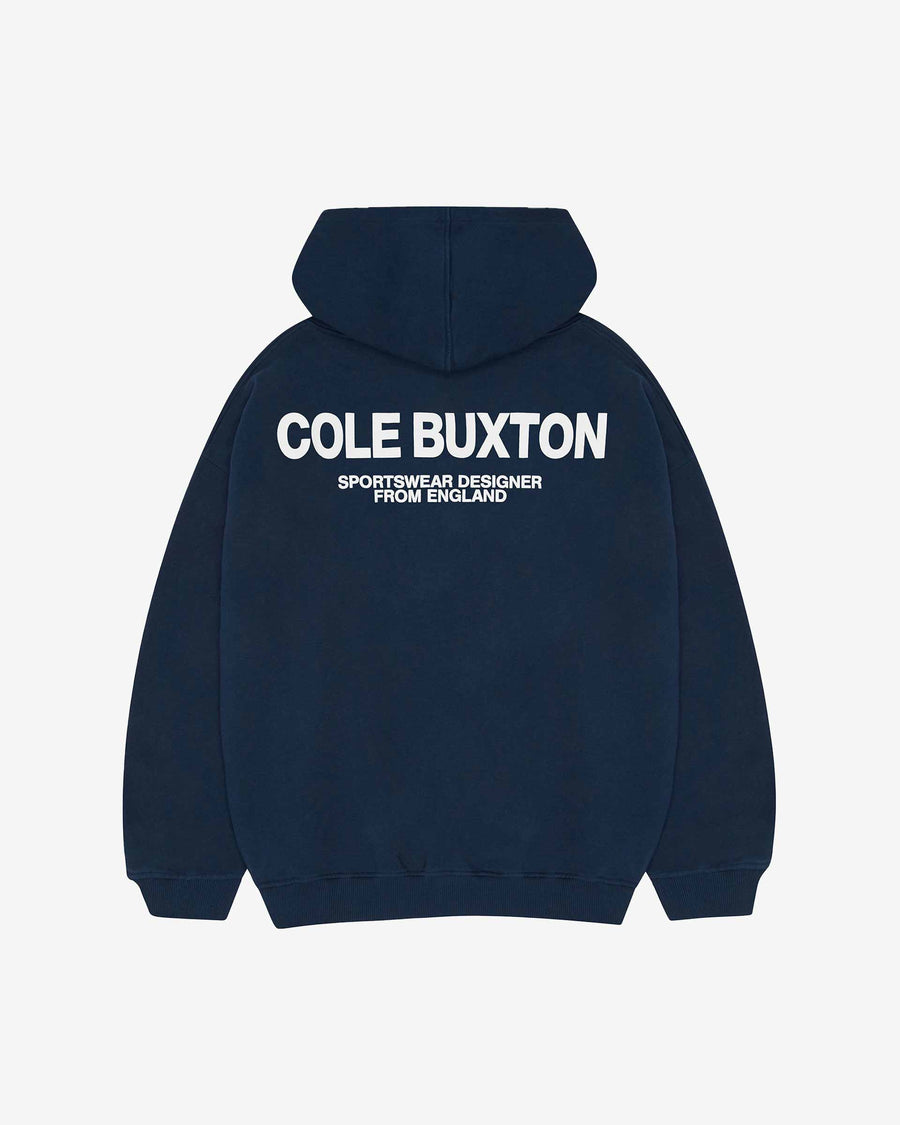 Cole Buxton Sportswear Men Hoodie Navy | USA MG9-43744C7