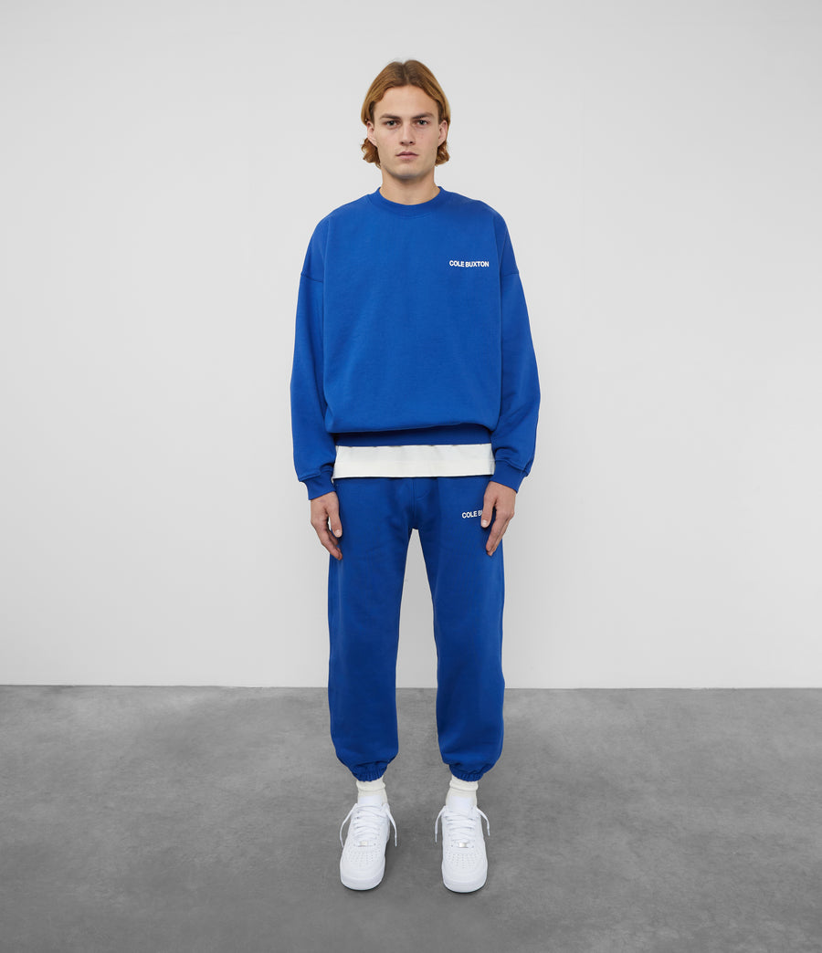 Cole Buxton Sportswear Men Sweatpants Cobalt Blue | USA HM1-87658N2