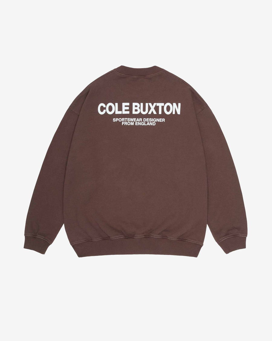 Cole Buxton Sportswear Men Sweatshirts Brown | USA LJ6-09410S3