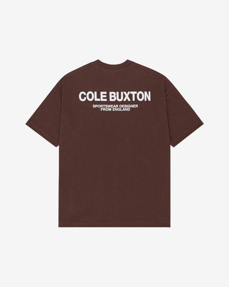 Cole Buxton Sportswear Men T-Shirt Brown | USA NC2-31533I5