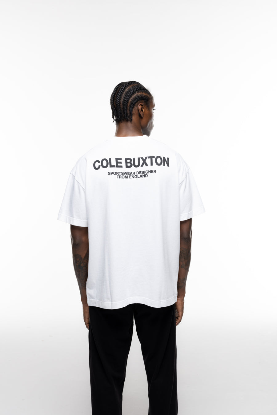 Cole Buxton Sportswear Men T-Shirt White | USA GK5-66456R8