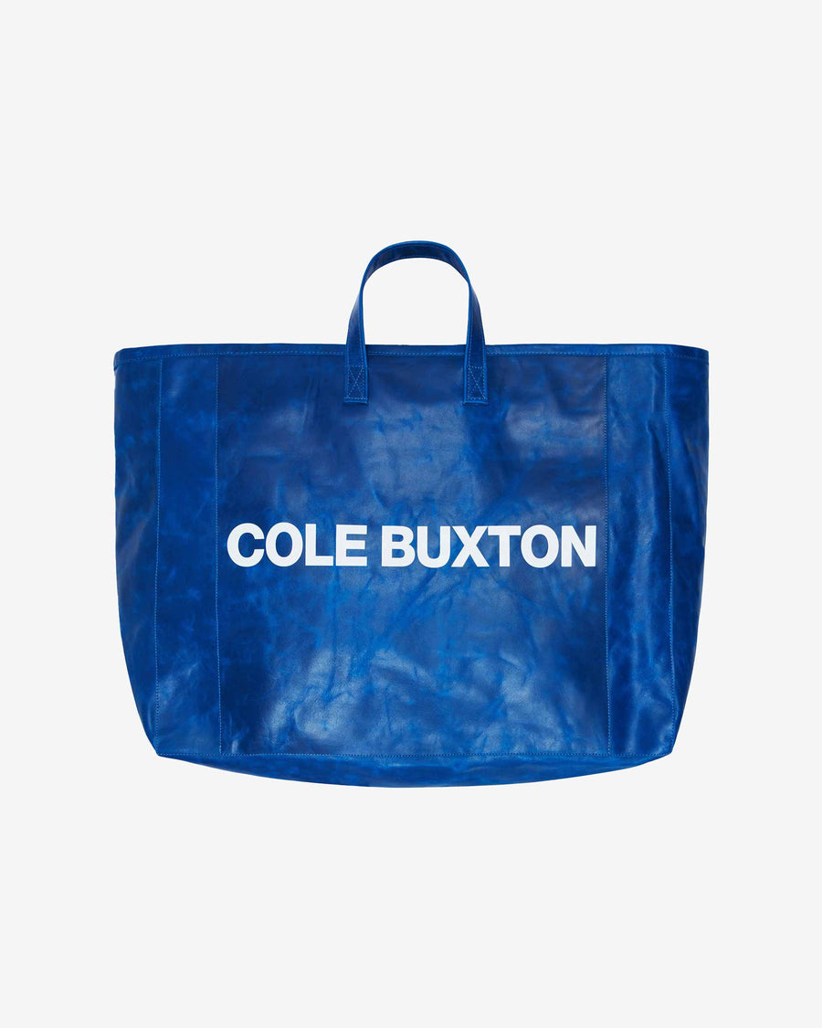 Cole Buxton Xl Leather Men Bags Blue | USA KM3-03910Y4